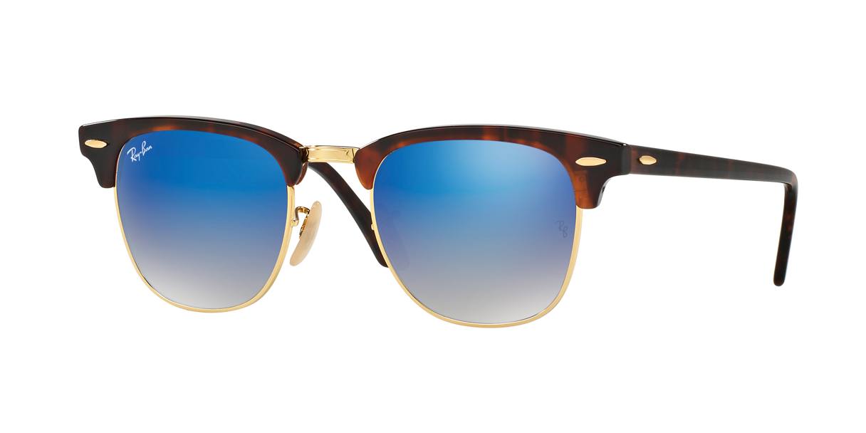 Ray Ban, occhiali montatura in acetato e metallo dorato con lenti colorate. 159 euro
